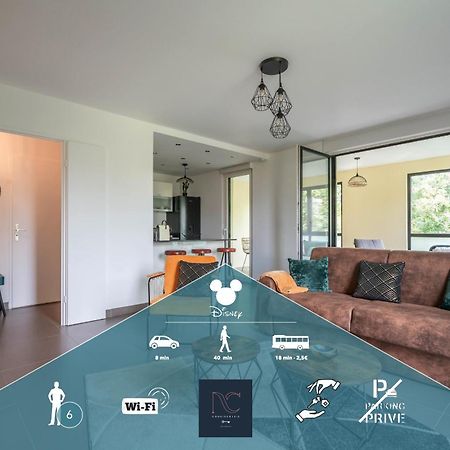 Disneyland-Paris 6 Personnes, Wifi, Cosy 몽테브랭 외부 사진